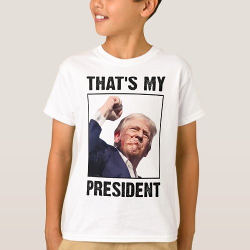 My President Vote For Trump President 2024  T_Shirt