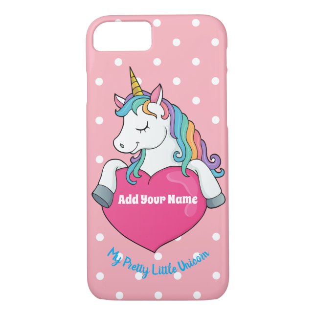 My Pretty Little Unicorn Customize iPhone Cases  (Back)