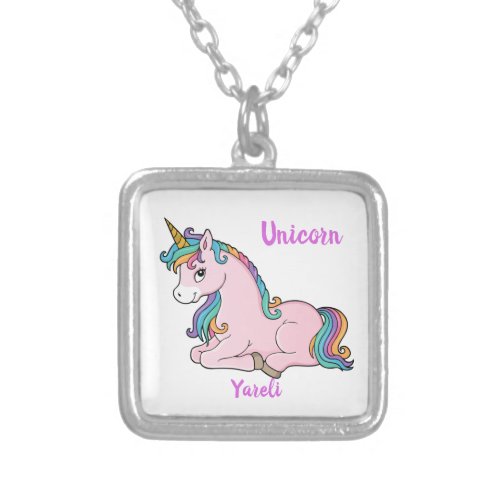 My Pretty Little Unicorn Necklace  Yareli