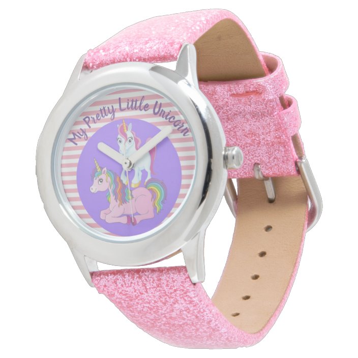 My Pretty Little Unicorn Wristwatch | Kids | Zazzle.com