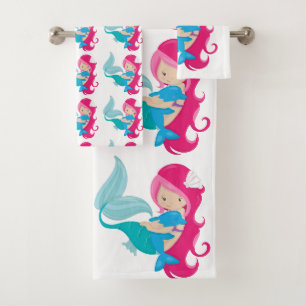 My Pretty Mermaid Bath Towel Set