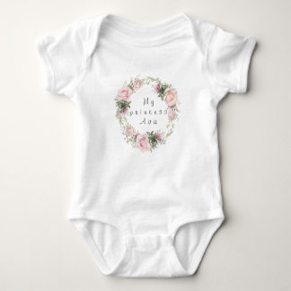My princess Ava Baby Bodysuit