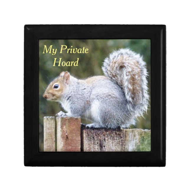 My Private Hoard Squirrel Gift Box (Front)