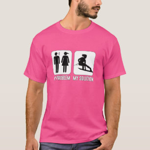 My Problem My Pictogram Mom Dad Water Sports Wakeb T-Shirt