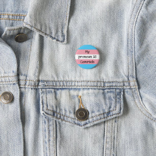 My Pronoun Is Comrade Button