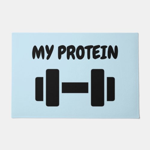 My protein doormat