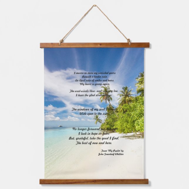 'My Psalm' Tapestry (Front)