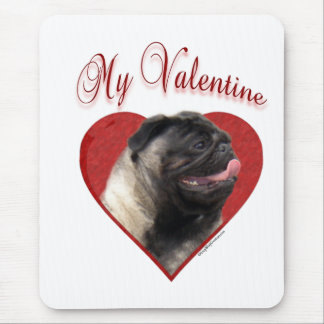 My Pug Valentine Mouse Pad