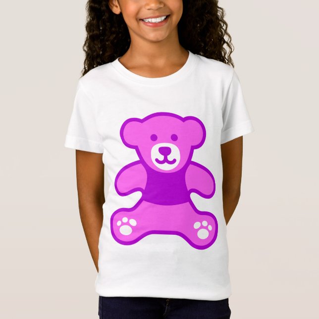 My Purple Teddy Bear T-Shirt (Front)