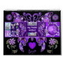 "My purple world" by Llyne F Calendar