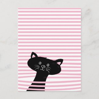 My Purr-fect Friend! Cute Cat Classroom Valentine