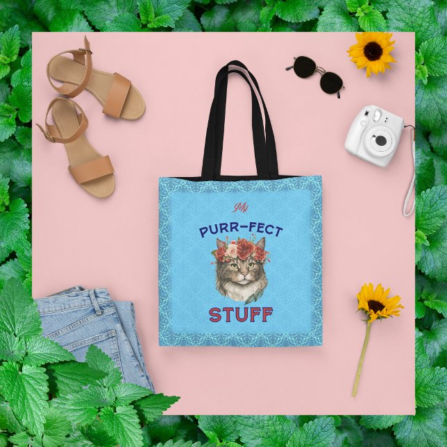 My purr-fect stuff tote bag (Creator Uploaded)