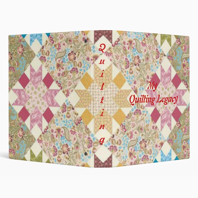 My Quilting Legacy Binder (Background)