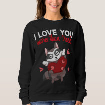 My Raccoon Is My Valentine Trash Panda Cupid Valen Sweatshirt