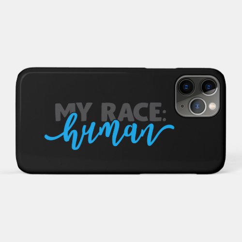 My Race Human iPhone  iPad case
