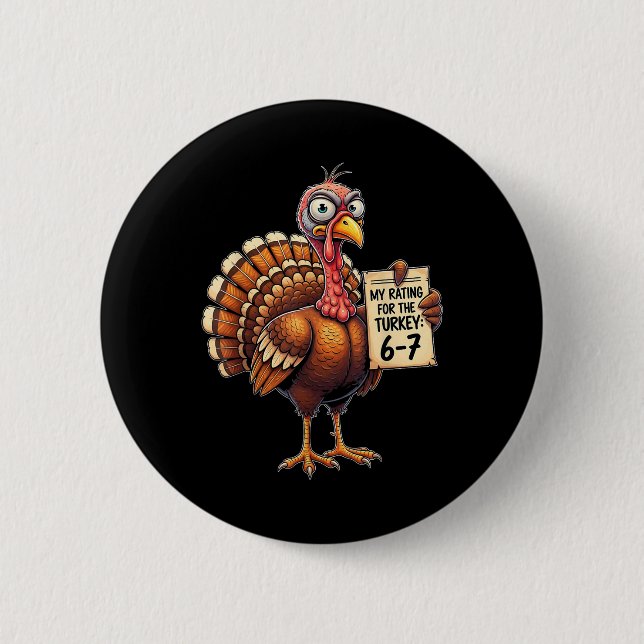 My Rating For The Turkey 6-7 Alpha Gen Meme 67 Tha Button (Front)