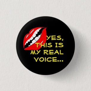 My Real Voice Smart Mouth Button