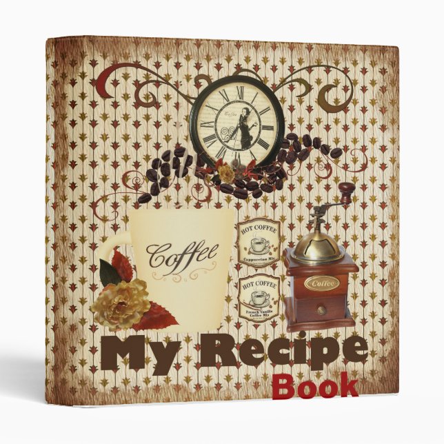my recipe book binder (Front/Spine)
