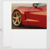 My Red Corvette (Front/Back)