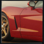 My Red Corvette Cloth Napkin<br><div class="desc">beautiful Red Corvette</div>