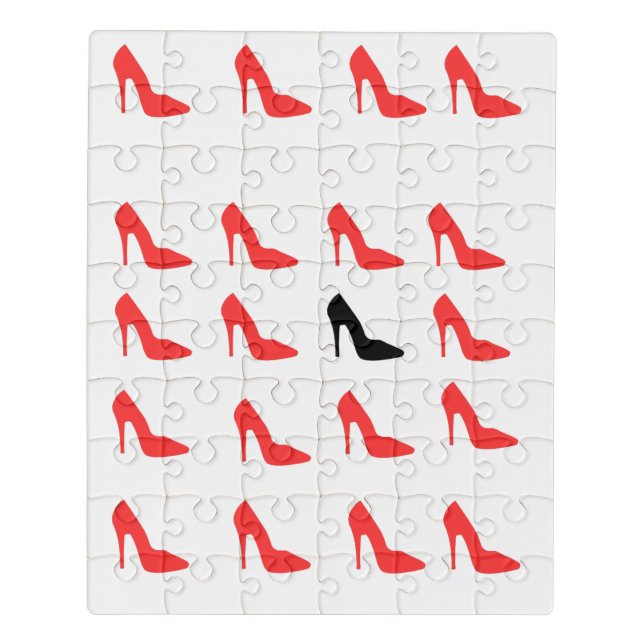 My Red Shoe Jigsaw Puzzle (Puzzle Vertical)