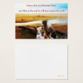 My reedemer sharing Card (Front & Back)