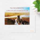 My reedemer sharing Card (Desk)