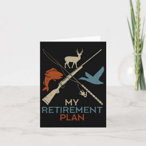 My Retirement Plan Hunting Fishing Hunter Grandfat