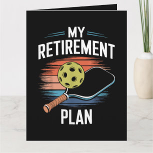 My Retirement Plan Pickleball Player Card