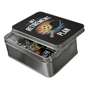 My Retirement Plan Pickleball Player Jigsaw Puzzle