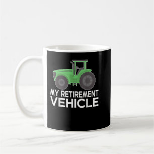 My Retirement Vehicle Lawn Mower Tractor Coffee Mug