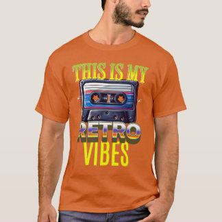 My Retro Vibe Cassette funny T-Shirt