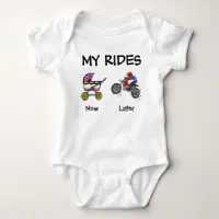 Motocross Baby Bodysuit Daddys Next Riding Buddy Dirt Bike 