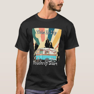 My Roadtrip Retro Rv Camping And Traveler 1 T-Shirt