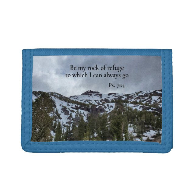 My Rock of Refuge Wallet (Front)