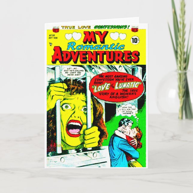 My Romantic Adventures Card (Front)