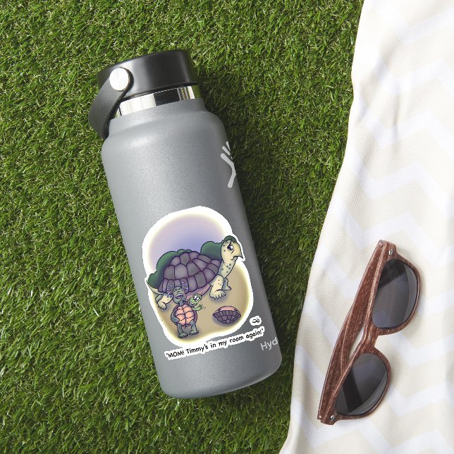 My Room Funny Custom Cut Sticker (HydroFlask Insitu)