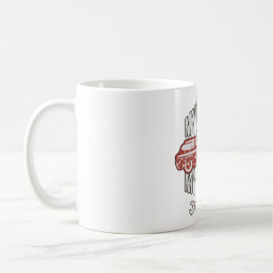 My Rules Classic Red Car Retro Mechanic Coffee Mug