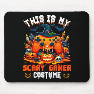 My Scary Gamer Costume Halloween Game Controller A Mouse Pad