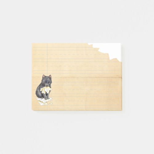 My Schipperke Ate My Homework Post_it Notes