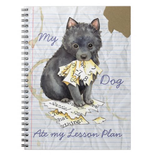 My Schipperke Ate My Lesson Plan Notebook