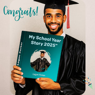 My school year story 2025” 3 ring binder