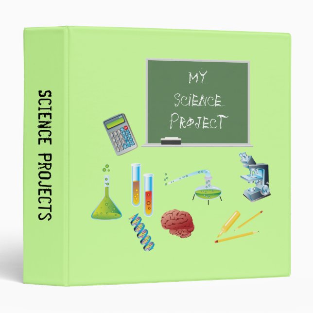 My Science Project/Customizable Binder (Front/Spine)