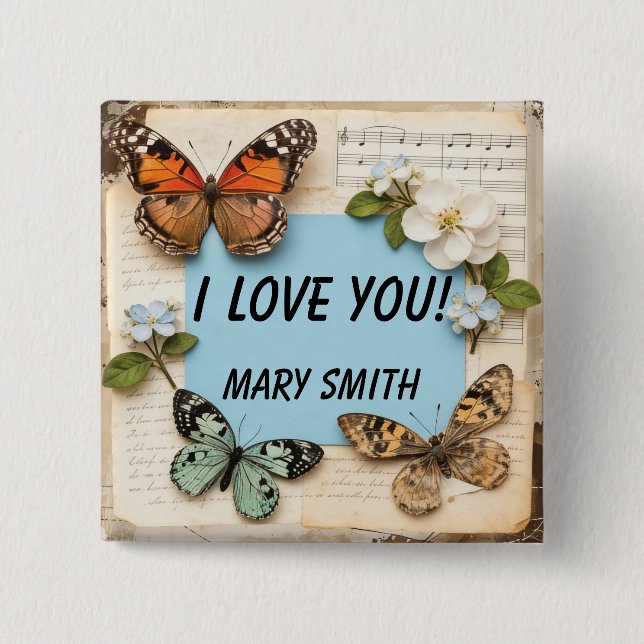 My Scrapbook  Button (Front)