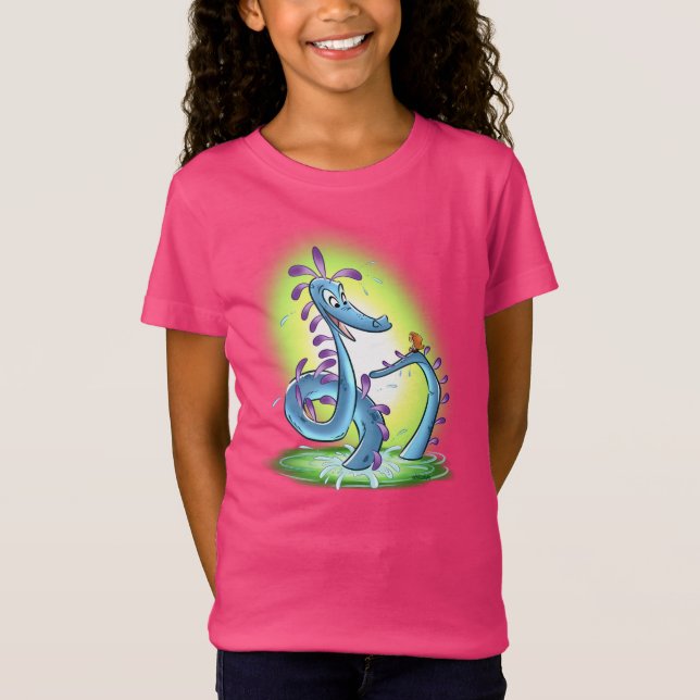 MY SEA SERPENT by Jeff Willis Art T-Shirt (Front)