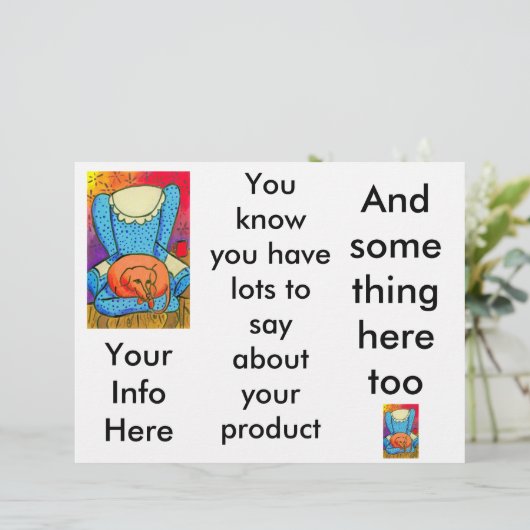 My Seat Now, Brochure (Standing Front)