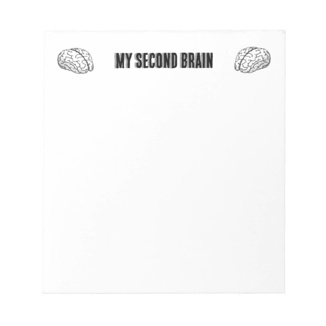 My Second Brain Notepad (Front)
