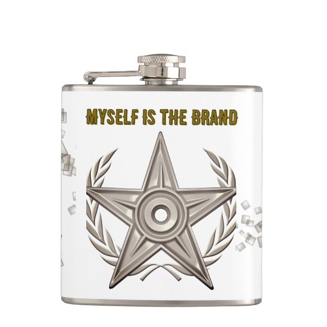 MY SELF IS THE BRAND FLASK (Front)