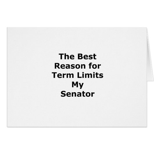 My Senator The MUSEUM Zazzle Gifts (Front Horizontal)