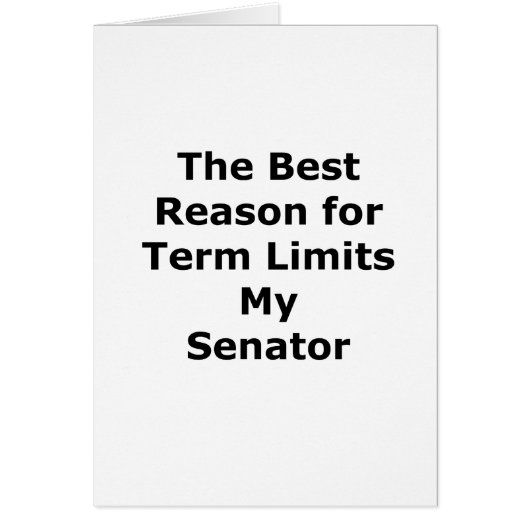 My Senator The MUSEUM Zazzle Gifts (Front)